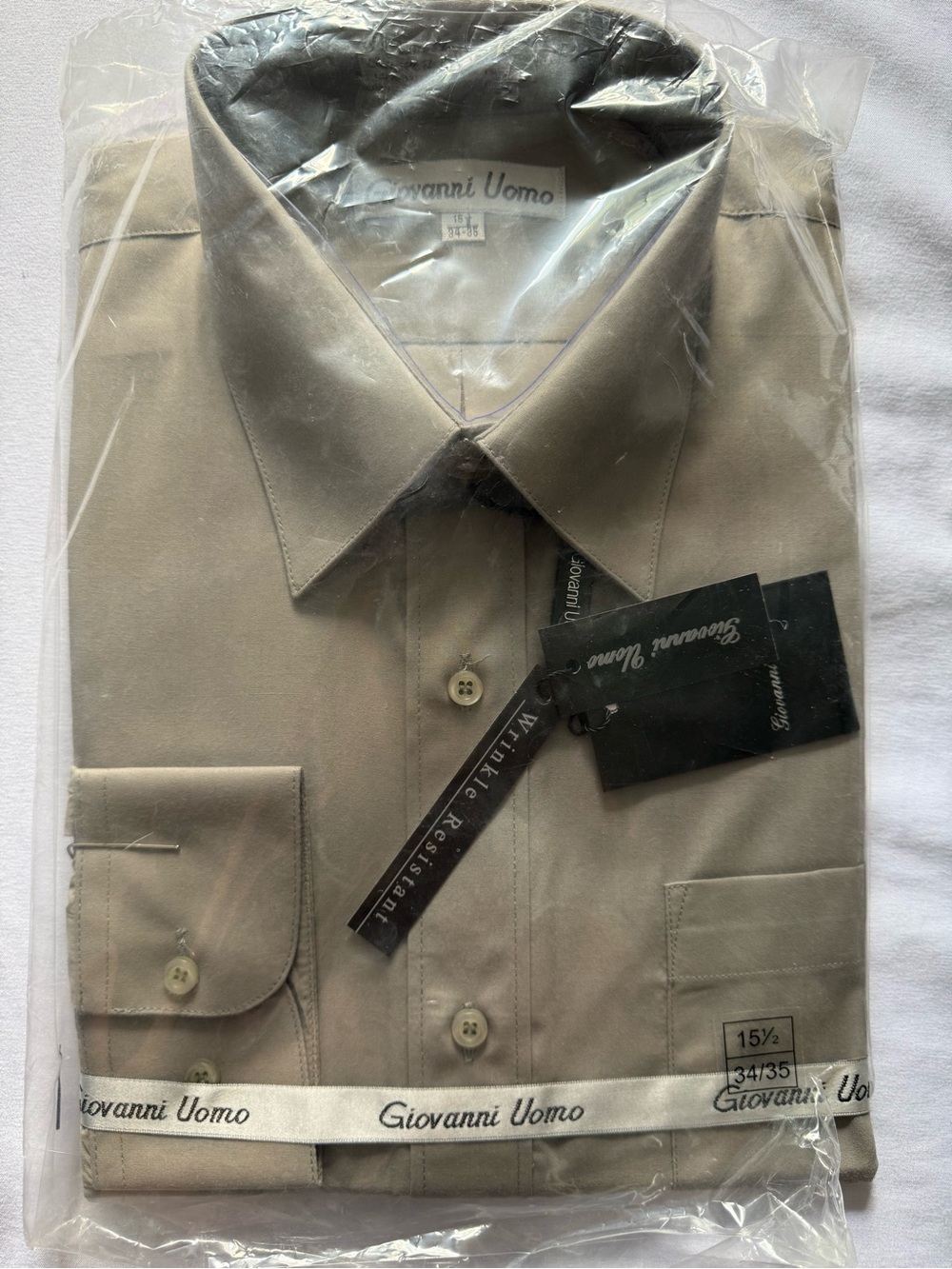 Men’s Grey Dress Shirt